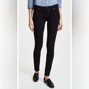 PAIGE DENIM Black Verdugo Ultra Skinny Denim Jeans, Size 30